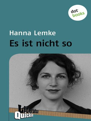 cover image of Es ist nicht so